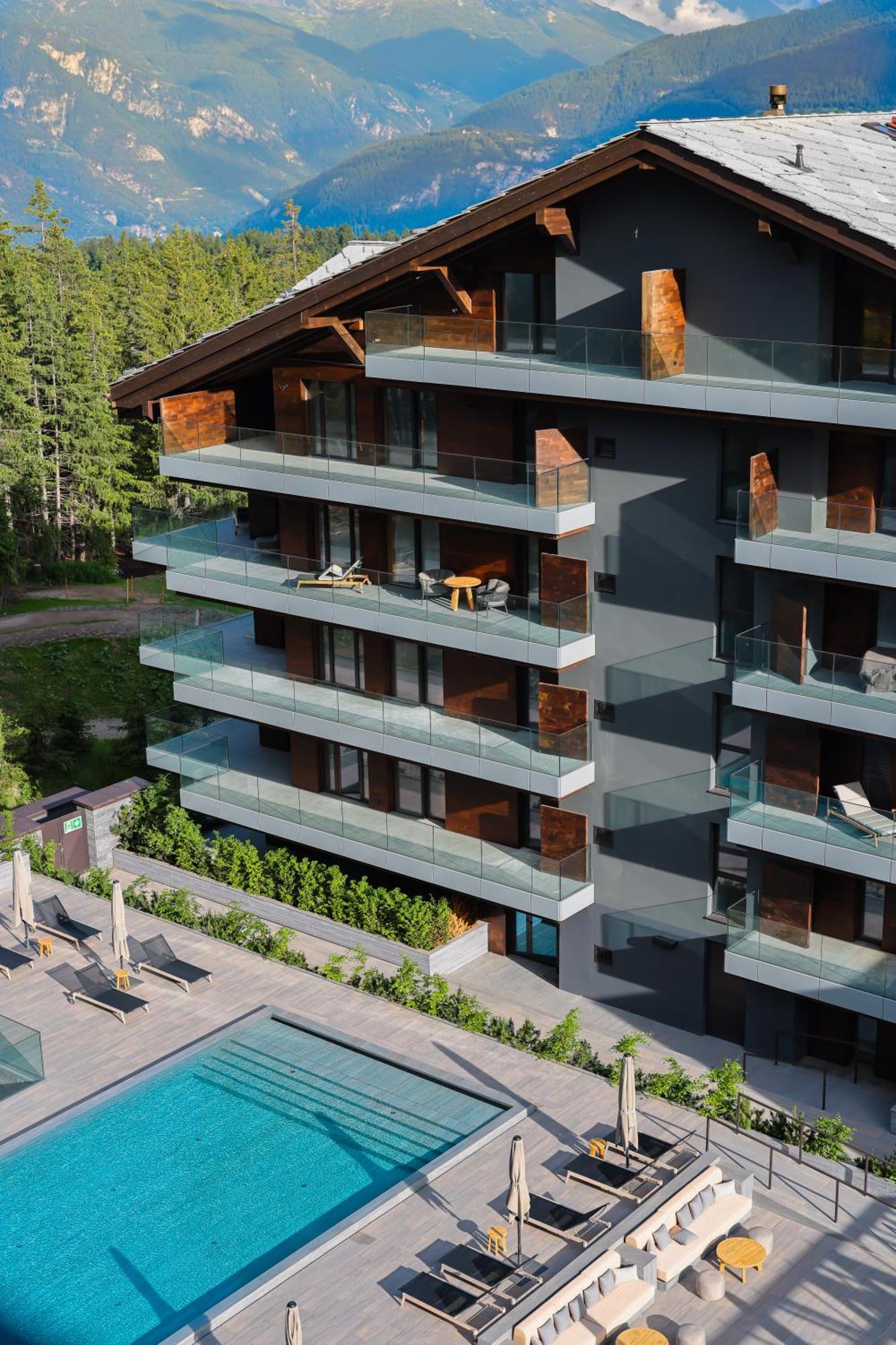 Six Senses Crans-Montana Otel Dış mekan fotoğraf